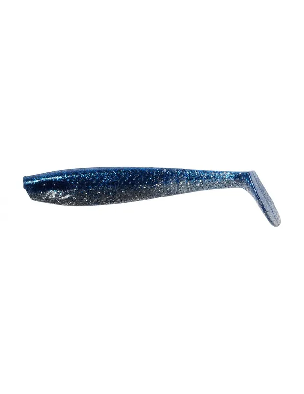 Nu rata - Shad Ron Thompson Paddle Tail, Blue Silver, 8cm, 3.5g, 4buc/plic