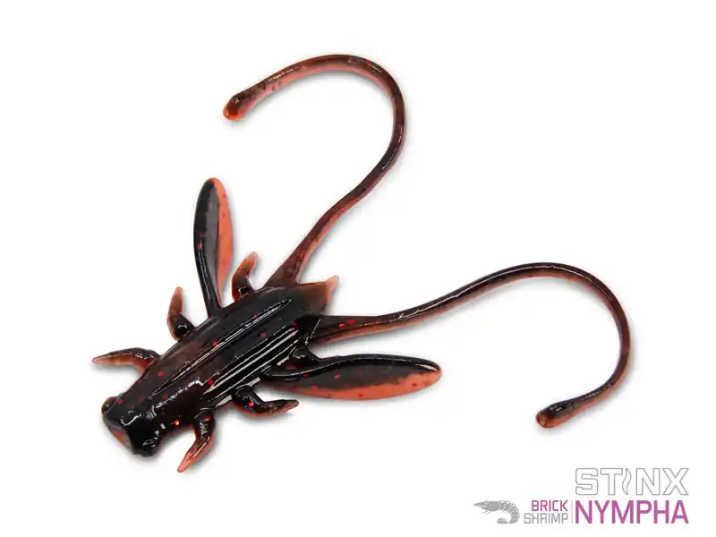 Naluca Soft Delphin B! Stinx NYMPHA 0.9g,Culoare Brick, 20buc, Ultra-Light - Reducere extra