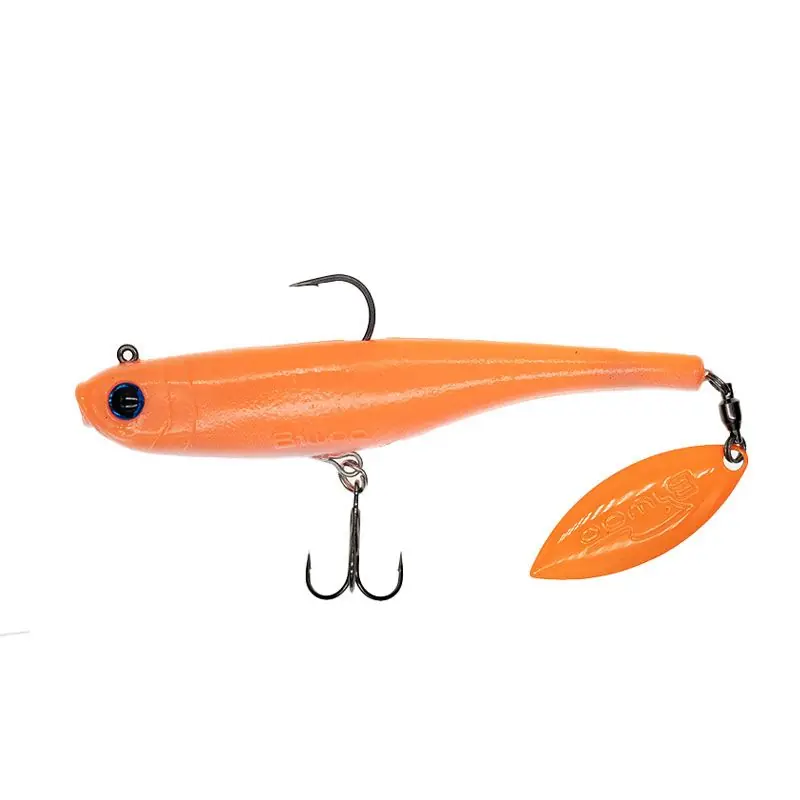 Swimbait Biwaa Divinator Junior 14cm, culoare UV Orange | Ofertă