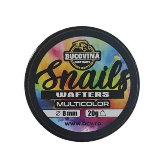 Wafters Bucovina Baits Snails Multicolor, 6mm, 20g - Calitate profesională