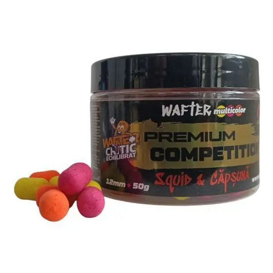 Wafters CPK Premium Competition Multicolor, Squid & Capsuna 12mm, 50g | Reducere extra