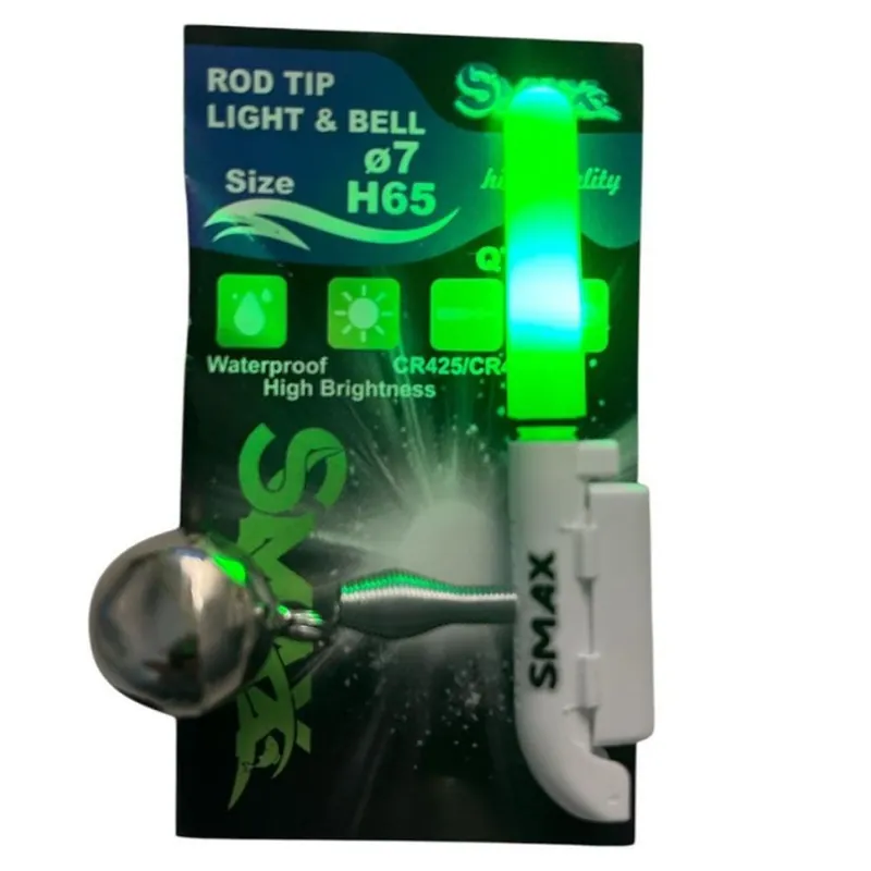 Avertizor de varf Smax Rod Tip Light Clopotel, Verde - Super preț